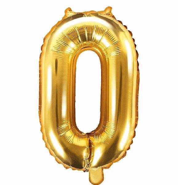 Foil Numbers Balloon