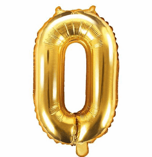 Foil Numbers Balloon