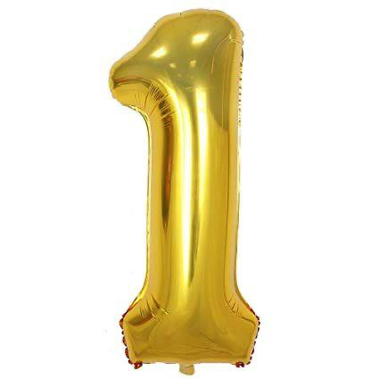Foil Numbers Balloon