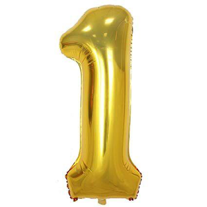 Foil Numbers Balloon