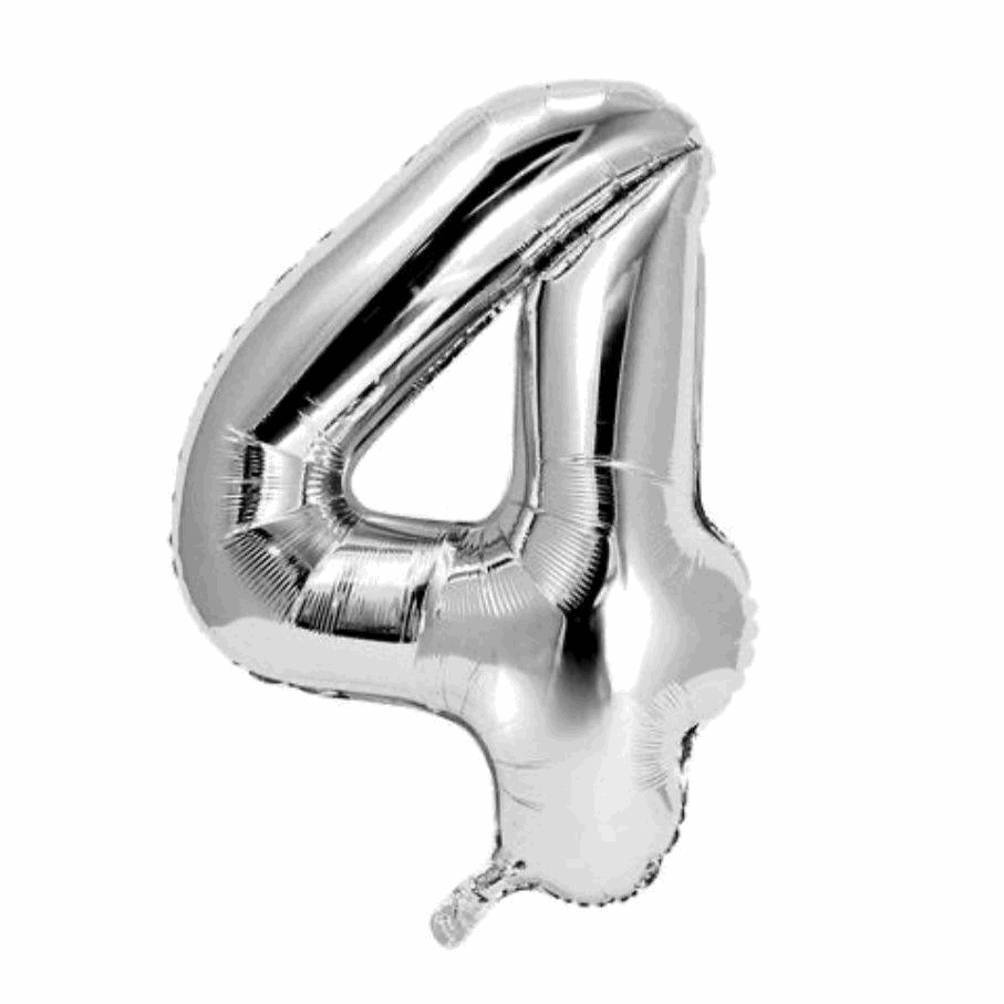 Foil Numbers Balloon