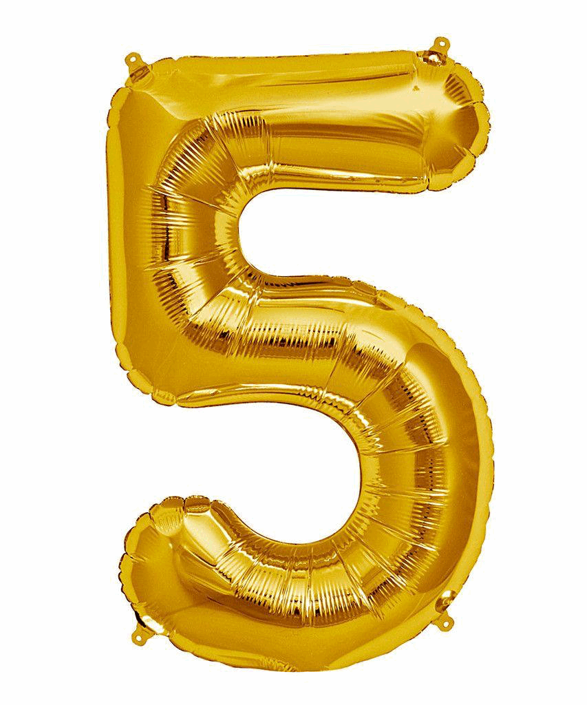 Foil Numbers Balloon