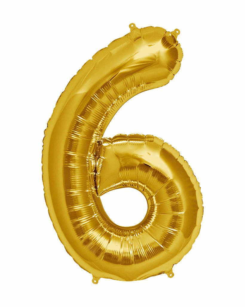Foil Numbers Balloon