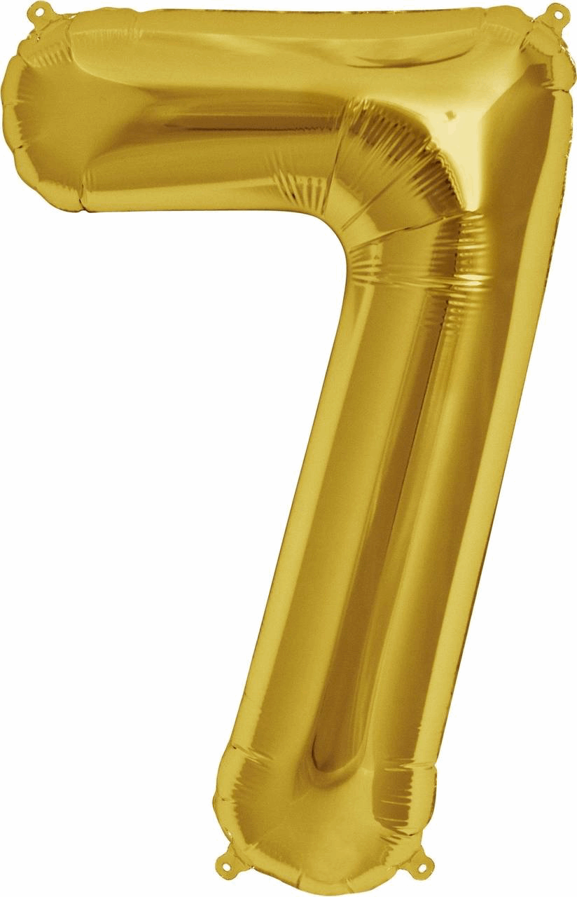 Foil Numbers Balloon