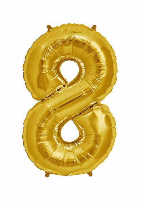 Foil Numbers Balloon