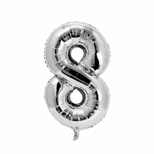 Foil Numbers Balloon