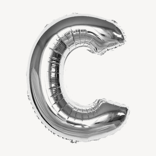 Foil Alphabets Balloon
