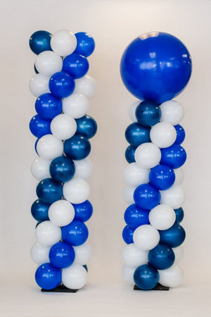 Column Birthday Balloons (1m 50-75 Balloons)