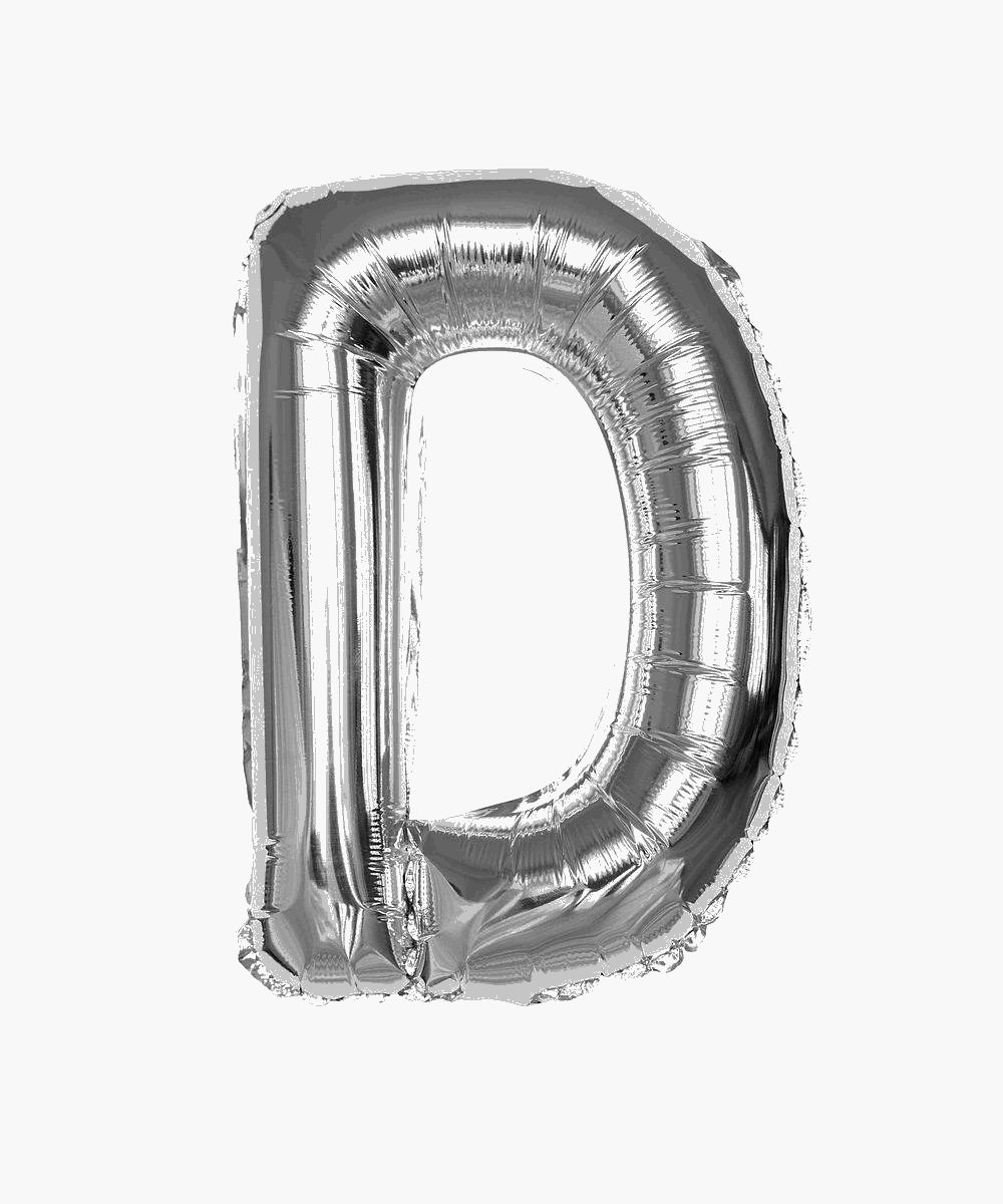 Foil Alphabets Balloon