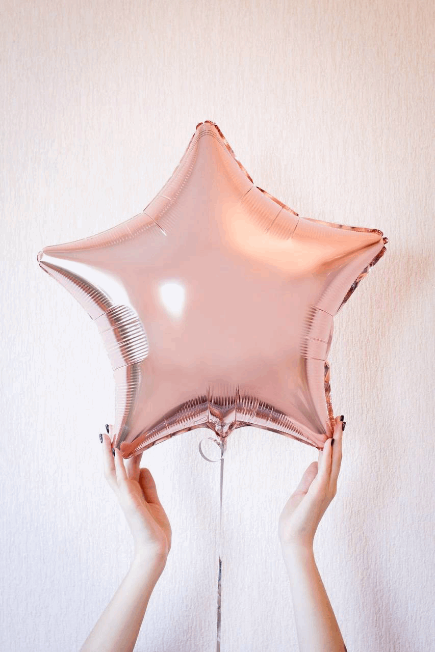 Star foil shapped Balloon